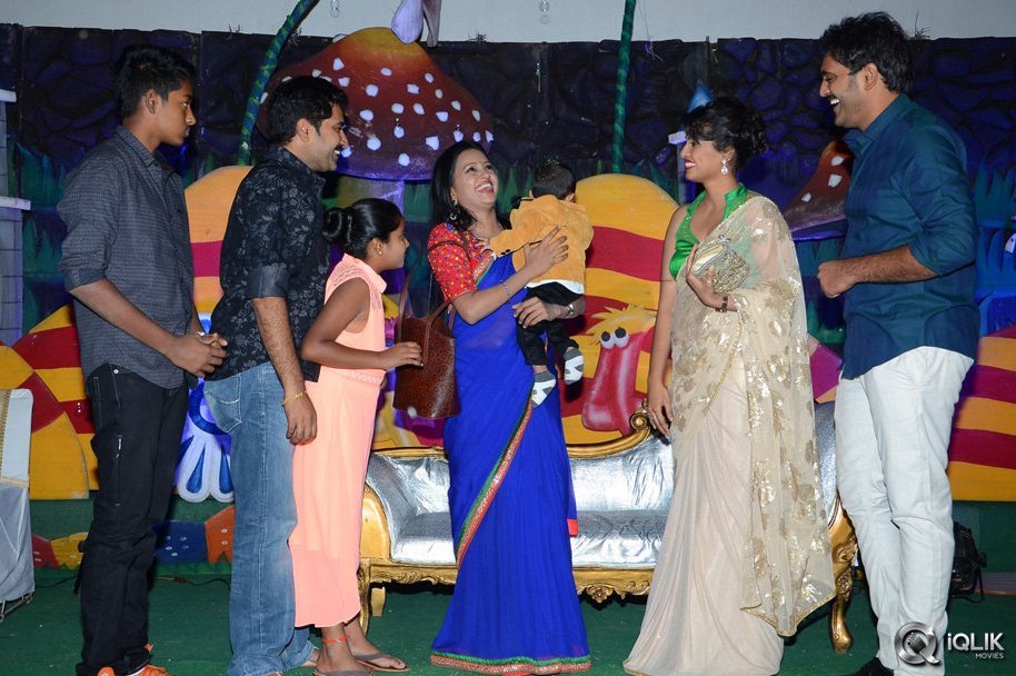 Ajay-Son-Dheeran-1st-Birthday-Celebrations-2014